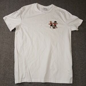 Beano‎ V&A Dundee Stanley Stella Organic Cotton Graphic T-Shirt White Mens XL